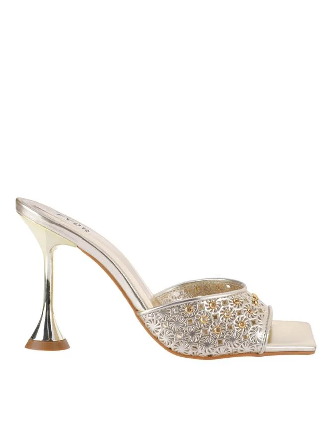 FYOR Laser Cut High Heel BWR 026